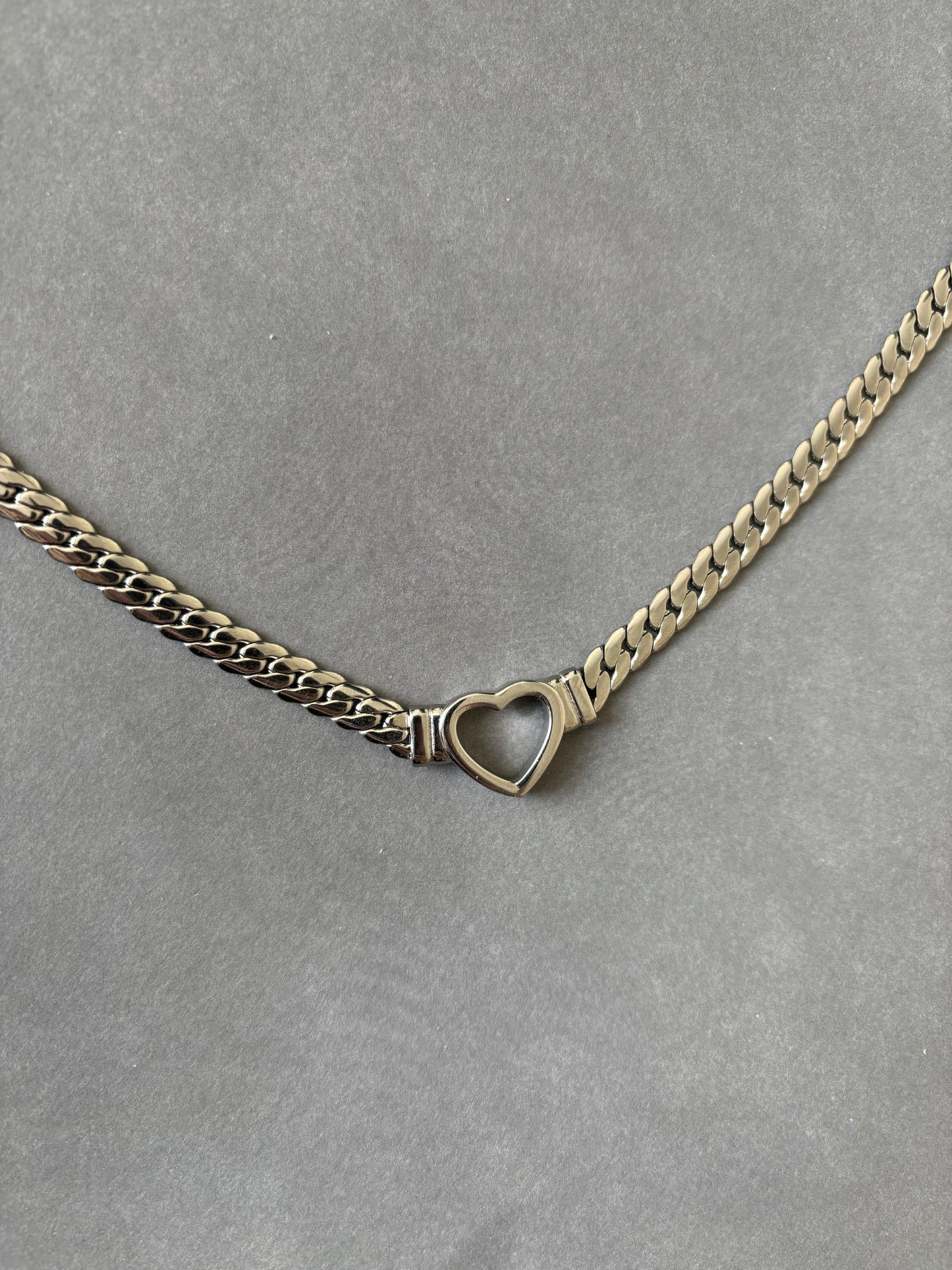 Clay Stainless Steel Choker - Silver