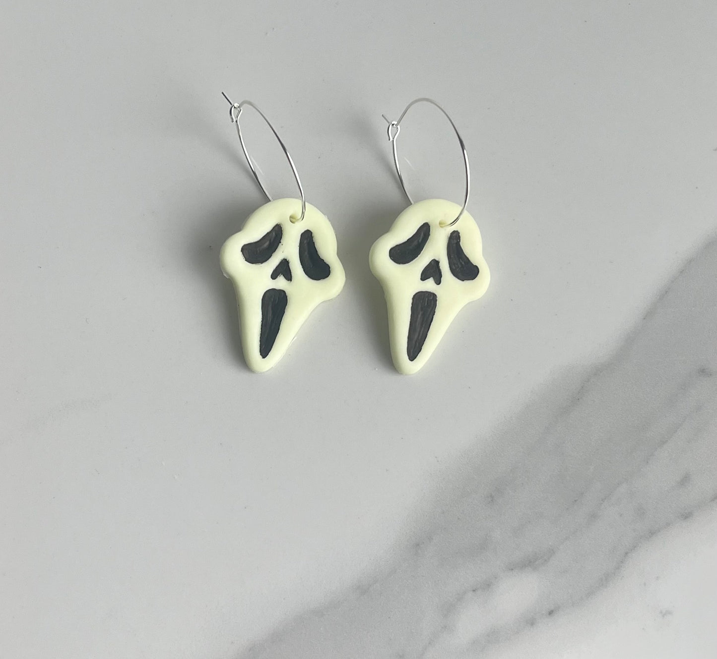 Billy Glow In The Dark Polymer Clay Earrings