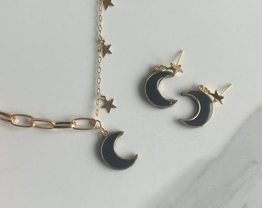 Moonchild Necklace & Earrings