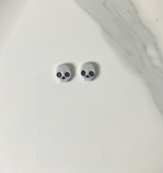 Billy Butcherson Skull Polymerclay Studs