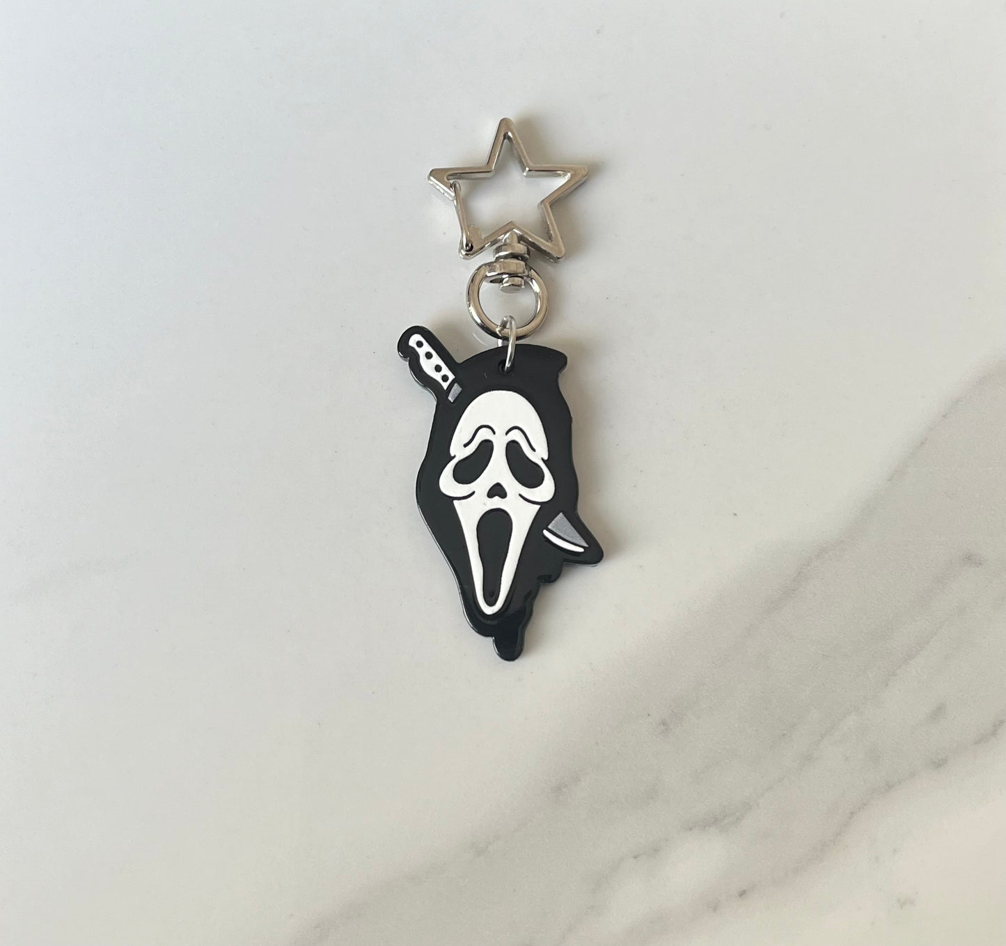 Acrylic Ghostie Keyring